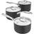 Stellar 6000 Saucepan Cookware Set with lid 3 Parts