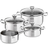 Tefal Duetto Cookware Set with lid 4 Parts