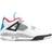 Nike Air Jordan 4 Retro SE M - White/Fire Red/Tech Grey/Military Blue