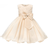 Evening Dress with Bow & Flowers - Beige (2826-34047)