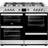 Belling Cookcentre 110G Stainless Steel, Black