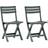 vidaXL 48789 2-pack Garden Dining Chair