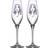 Kosta Boda All About You Forever Mine Champagne Glass 23cl 2pcs