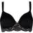 Pour Moi Opulence T-shirt Non Wired Bra - Black/Pink