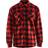 Blåkläder Lined Flannel Shirt - Red/Black