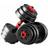 Maxstrength Adjustable Dumbbell Barbell WeightLifting Set 10kg