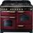 Rangemaster Classic Deluxe CDL110DFFCY/B 110cm Dual Fuel Cranberry Red