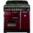 Rangemaster CDL90DFFCY/C Classic Deluxe 90cm Dual Fuel Red, Chrome