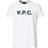 A.P.C. VPC T-shirt - White/Navy