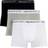 Gant Basic Solid Cotton Boxer 3-pack - Grey/Black/White