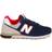 New Balance 574 M - Nb Navy with Energy Red