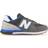 New Balance 574 M - Lead with Faded Cobalt