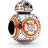 Pandora Star Wars BB-8 Charm - Silver/Orange/Black