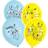Amscan Latex Balloons Pokémon Blue/Yellow 6-pack