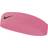Nike Swoosh Headband Unisex - Pink Gaze/Oil Grey