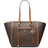 Michael Kors Carine Medium Logo Tote Bag - Brown/Acorn
