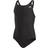 adidas Girl's Solid Fitness Swimsuit - Black (DY5923)