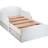 Worlds Apart Toddler Bed with Storage 30.3x55.9"