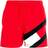 Tommy Hilfiger Colour Blocked Slim Fit Mid Length Swim Shorts - Primary Red