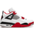 Nike Air Jordan 4 Retro OG 2020 M - White/Black/Tech Grey/Fire Red