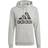adidas Essentials Big Logo Hoodie - Medium Grey Heather/Black