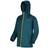 Regatta Kid's Pack It Lightweight Waterproof Hooded Packaway Jacket - Deep Teal