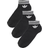 adidas Trefoil Ankle Socks 3-pack - Black/White