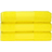A&R Towels Print-Me Bath Towel Yellow (100x50cm)