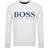 HUGO BOSS Welogo Sweatshirt - White