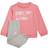 adidas Infant Essentials Sweatshirt & Pants - Rose Tone/Clear Pink (GS4279)