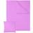 tectake - Bed Sheet Purple (200x135cm)