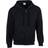 Gildan Heavy Blend Full Zip Hooded Sweatshirt Unisex - Black