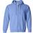 Gildan Heavy Blend Full Zip Hooded Sweatshirt Unisex - Carolina Blue