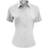 Henbury Ladies Wicking Short Sleeve Work Shirt - White