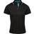 Premier Women's Contrast Tipped Coolchecker Polo Shirt - Black/Turquoise