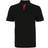 ASQUITH & FOX Classic Fit Contrast Polo Shirt - Black/Red