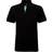 ASQUITH & FOX Classic Fit Contrast Polo Shirt - Black/Lime