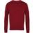 Premier V-Neck Knitted Sweater - Burgundy