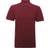ASQUITH & FOX Performance Blend Short Sleeve Polo Shirt - Burgundy
