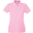 Universal Textiles Women's Fitted Short Sleeve Casual Polo Shirt - Baby Pink