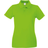 Universal Textiles Women's Fitted Short Sleeve Casual Polo Shirt - Lime Green