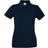 Universal Textiles Women's Fitted Short Sleeve Casual Polo Shirt - Midnight Blue