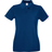Universal Textiles Women's Fitted Short Sleeve Casual Polo Shirt - Navy Blue