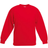 Fruit of the Loom Kid's Classic Set In Sweatshirt - Red (62-041-040)