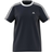 adidas Women's Essentials 3 Stripe T-shirt - Crew Blue