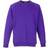 Fruit of the Loom Kid's Raglan Sleeve Sweatshirt - Purple