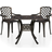vidaXL 3070586 Bistro Set, 1 Table incl. 2 Chairs