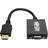 Tripp Lite HDMI-VGA/3.5mm/USB Micro B M-F 0.2m