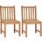 vidaXL 315611 2-pack Garden Dining Chair
