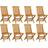 vidaXL 3072916 8-pack Garden Dining Chair